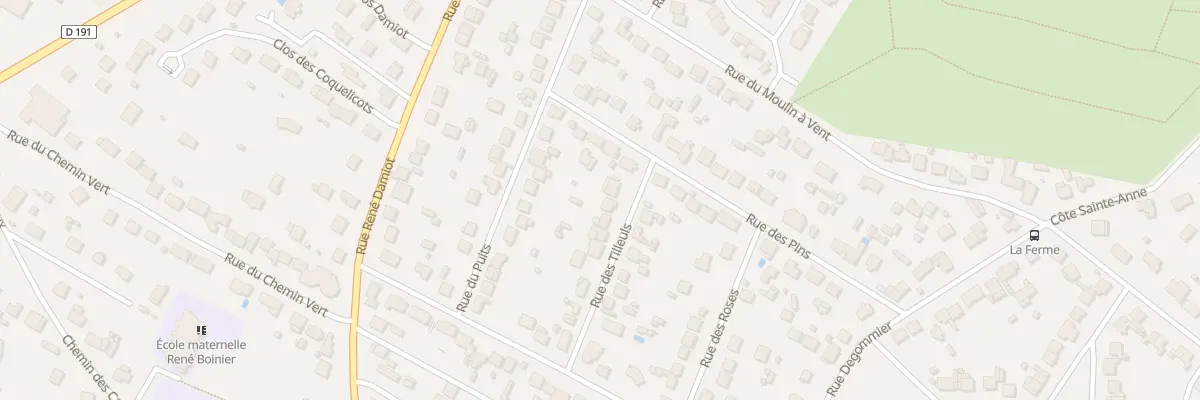 Plan du 13B Rue des Tilleuls à Cerny