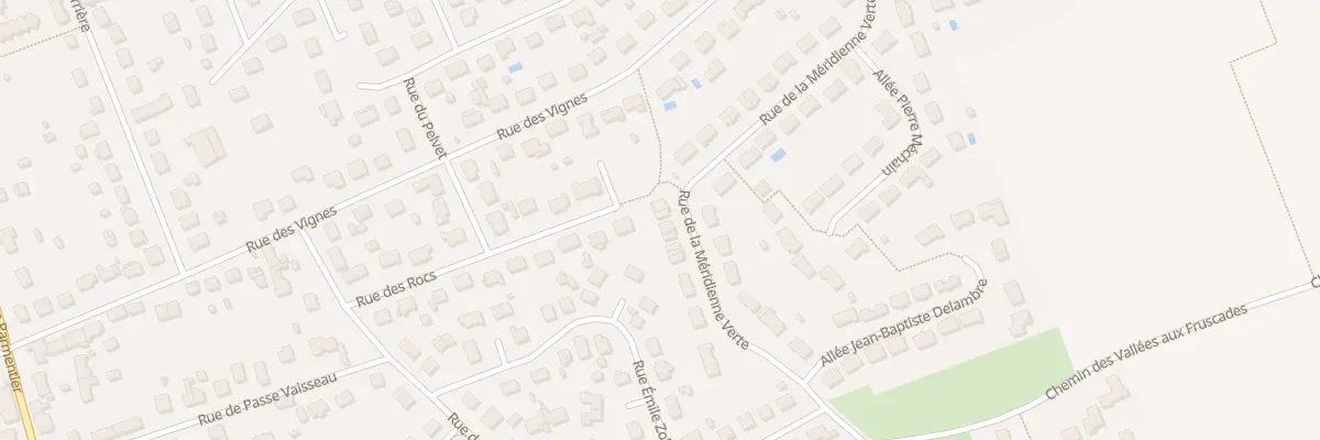 Plan du 20B Rue de la Méridienne Verte à La Chapelle-Saint-Ursin