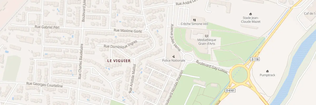 Plan du 28 Rue Henri Matisse à Carcassonne
