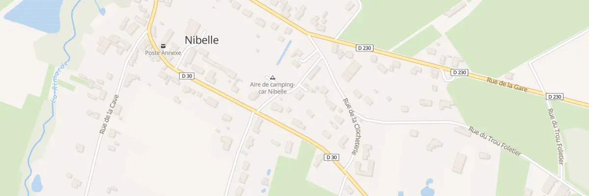 Plan du 2 Che du Paradis à Nibelle