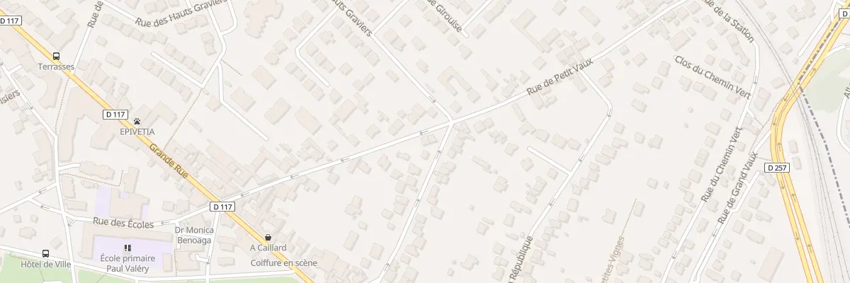 Plan du 32 Rue de Petit Vaux à Épinay-sur-Orge