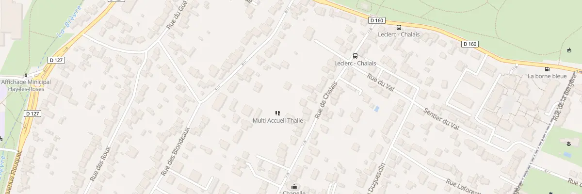 Plan du 36 Rue de Chalais à L’Haÿ-les-Roses