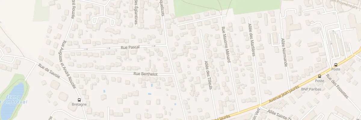 Plan du 28 Rue Bergonié à Domont