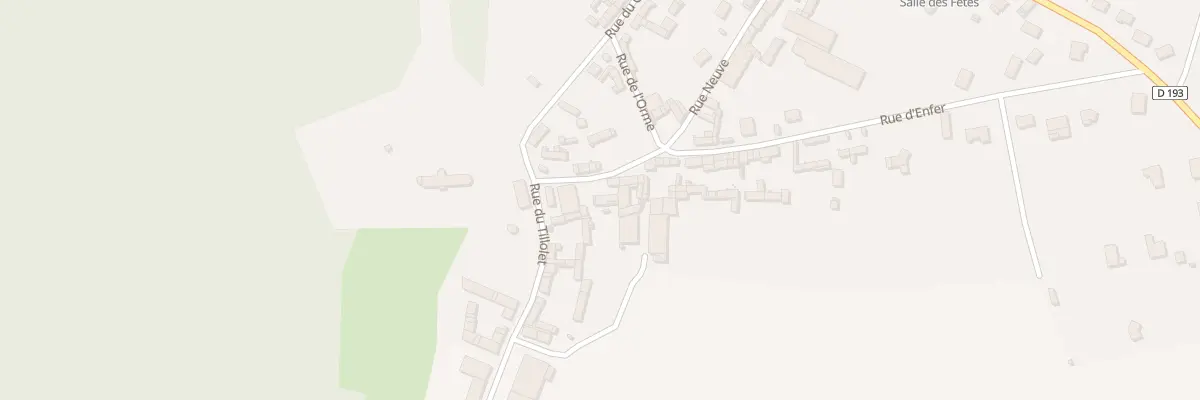 Plan du 4 Rue d’Enfer à Chaussoy-Epagny