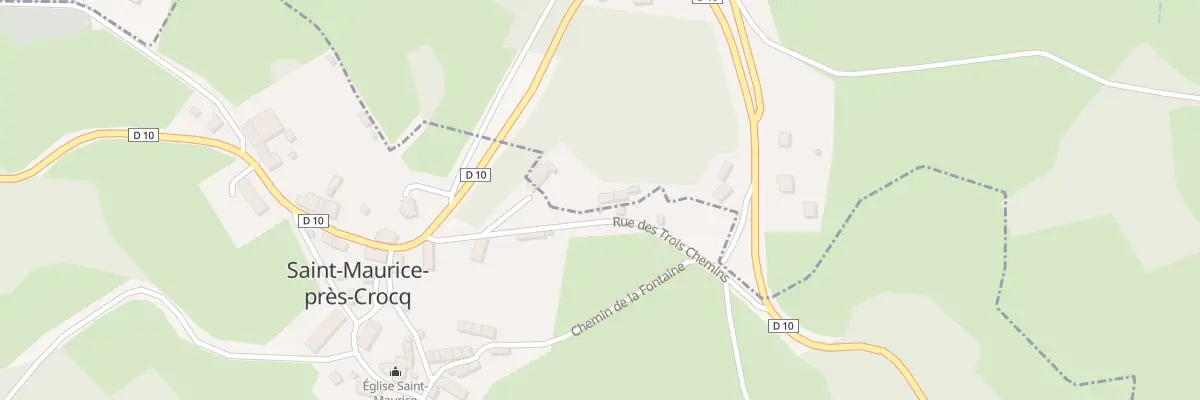 Plan du 5116 Le Puy à Saint-Maurice-près-Crocq