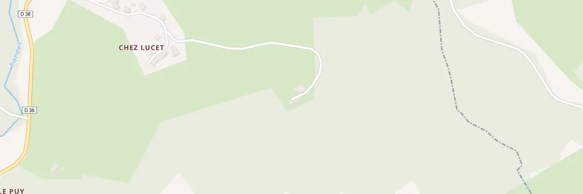 Plan du 15 Chez Lucet à Saint-Silvain-Bellegarde