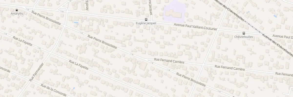 Plan du 1B Rue Fernand Carrière à Sainte-Geneviève-des-Bois