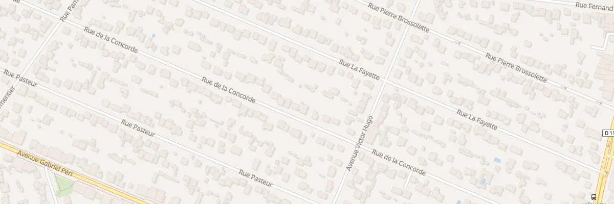 Plan du 137 Rue de la Concorde à Sainte-Geneviève-des-Bois