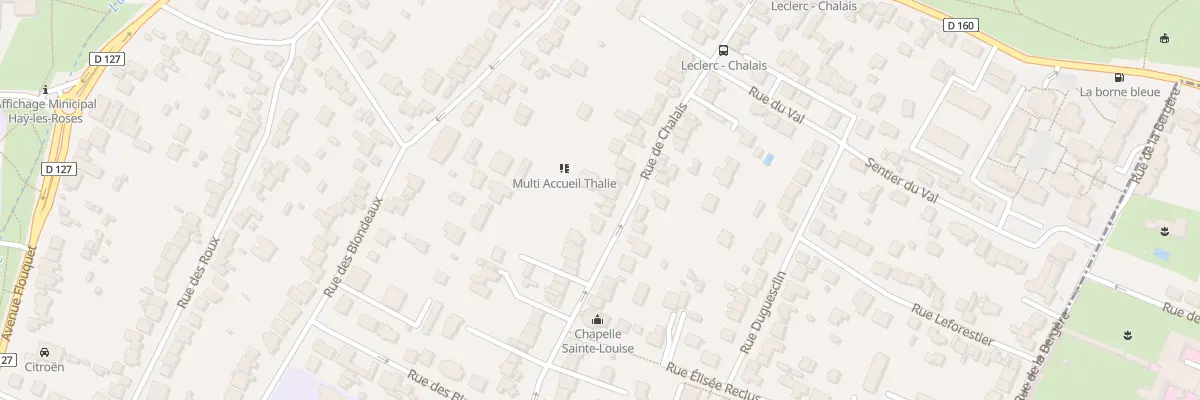 Plan du 44 Rue de Chalais à L’Haÿ-les-Roses