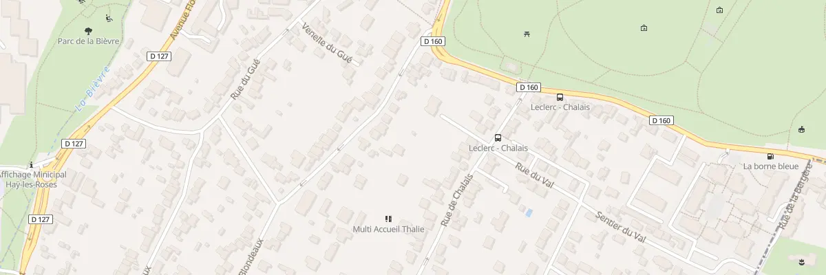 Plan du 15 Rue de l’Orme Sec à L’Haÿ-les-Roses