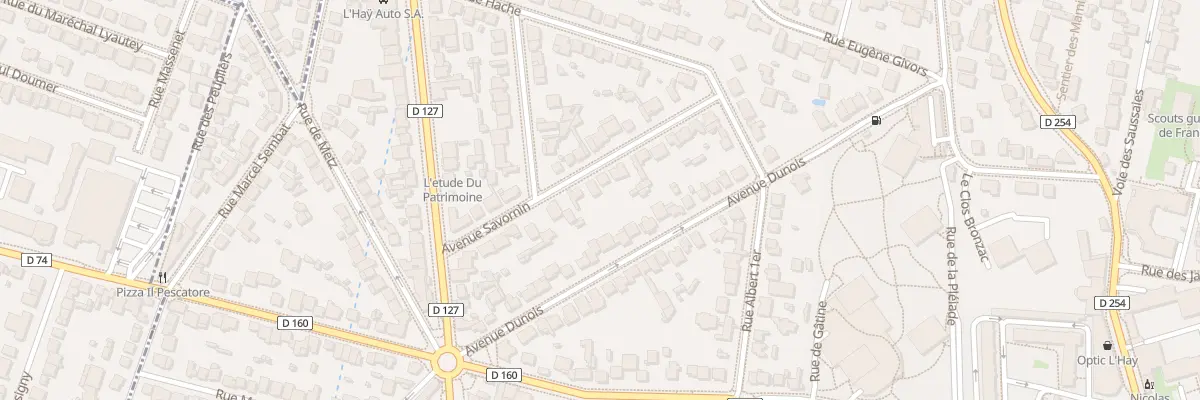 Plan du 19 Rue Savornin à L’Haÿ-les-Roses