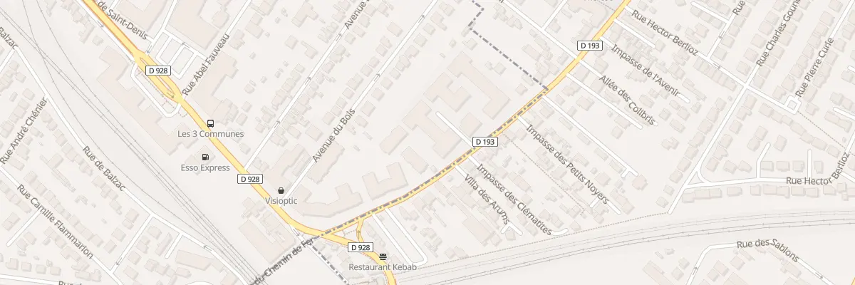 Plan du 286 Rue d’Épinay à Deuil-la-Barre