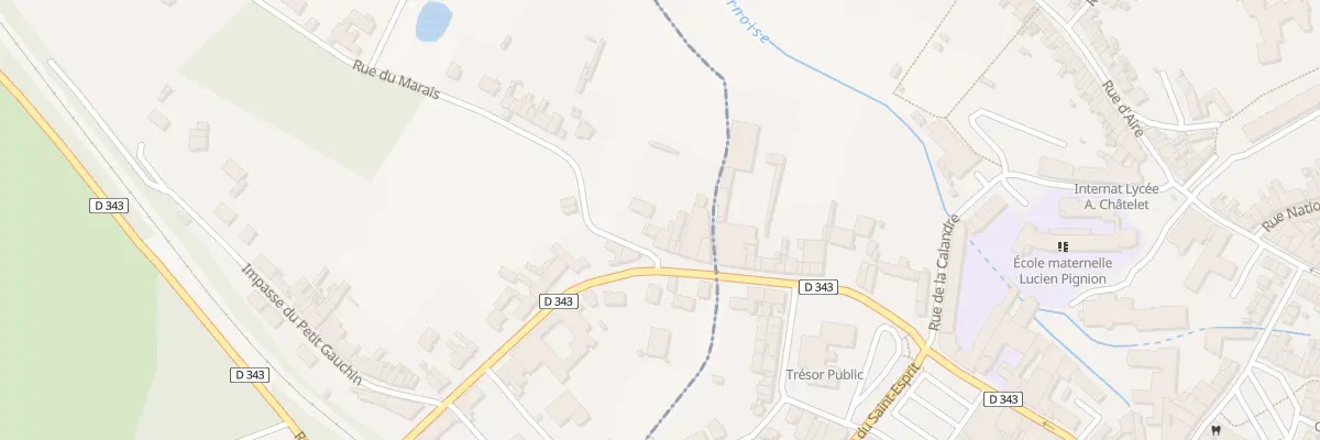 Plan du 6 Rue du Marais à Gauchin-Verloingt