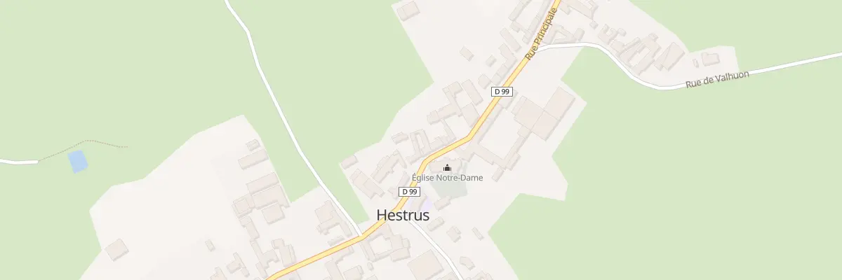 Plan du 75 Rue Principale à Hestrus