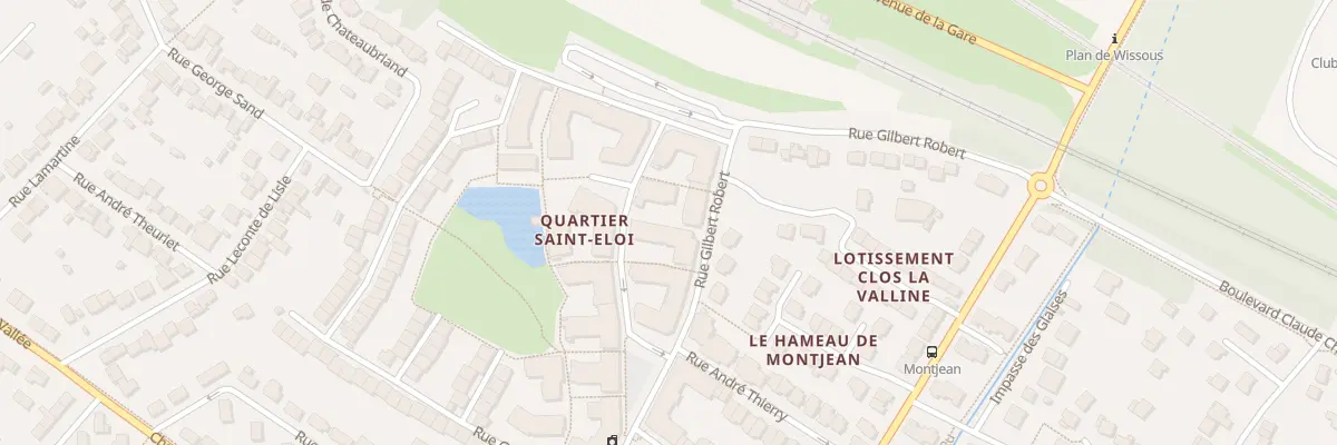 Plan du 33 Rue Gilbert Robert à Wissous
