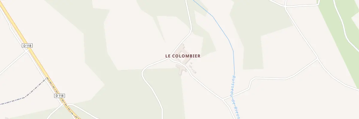Plan du 159 Le Colombier à Villardonnel