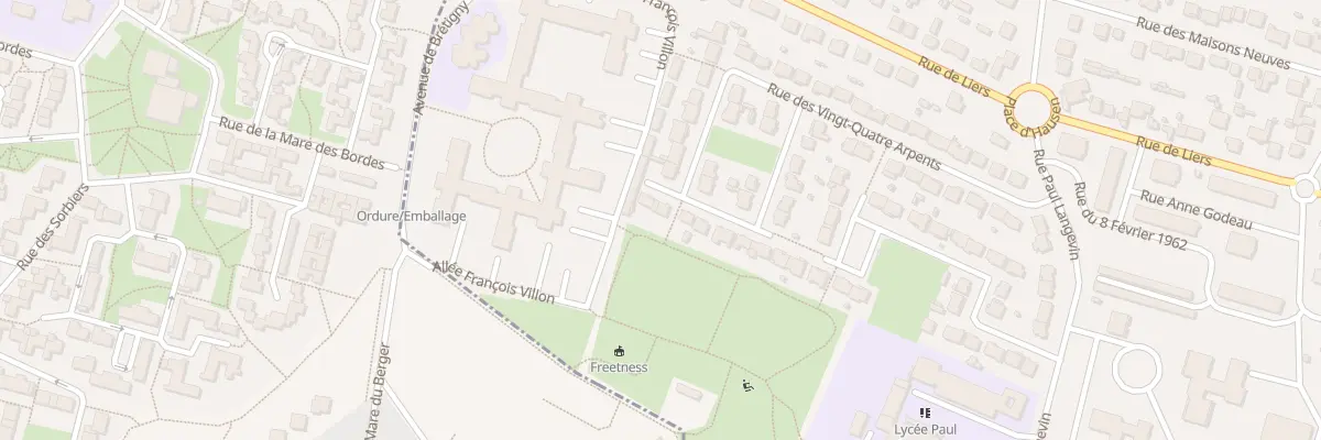 Plan du 50 Rue des 24 Arpents à Sainte-Geneviève-des-Bois