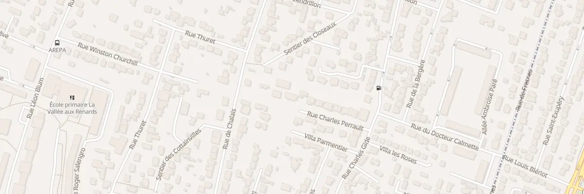 Plan du 127 Rue de Chalais à L’Haÿ-les-Roses