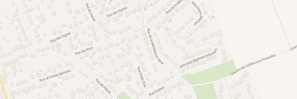 Plan du 24 Rue de la Méridienne Verte à La Chapelle-Saint-Ursin