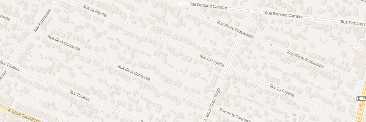 Plan du 122 Rue la Fayette à Sainte-Geneviève-des-Bois
