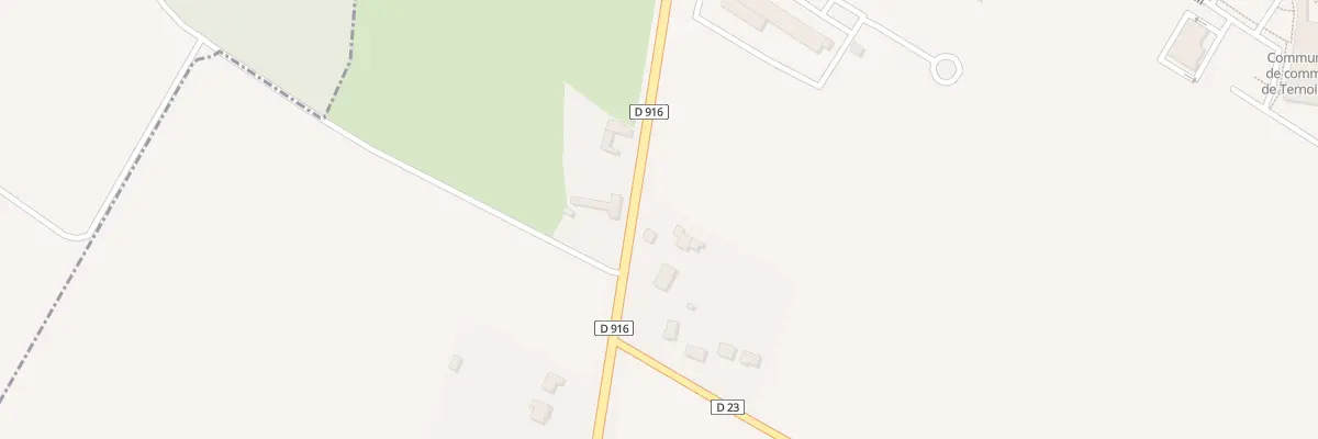 Plan du 5 Rte Nationale à Herlin-le-Sec