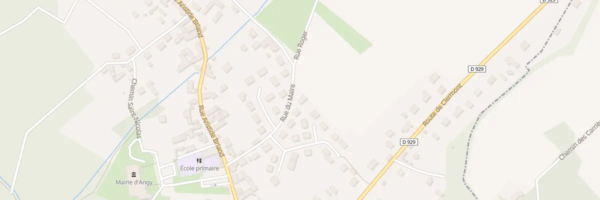 Plan du 140 Rue du Maire à Angy
