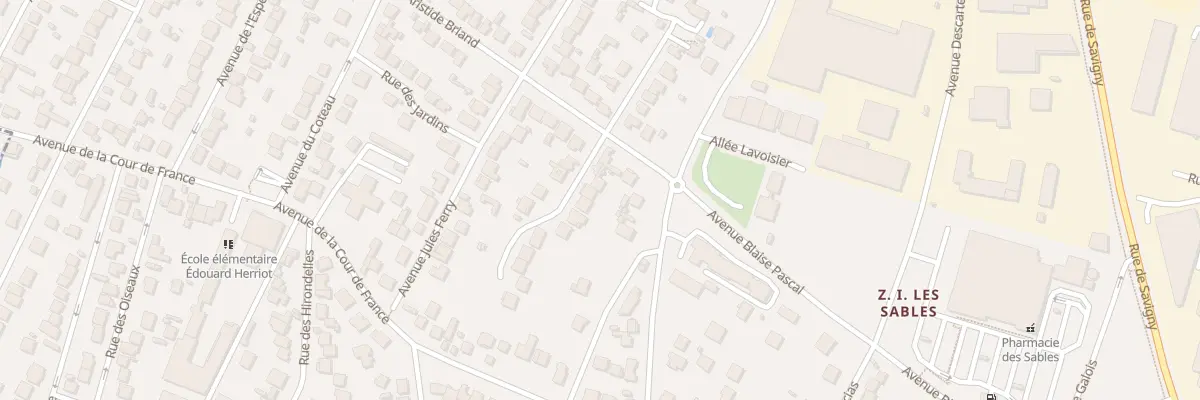 Plan du 23 Rue des Sables à Morangis