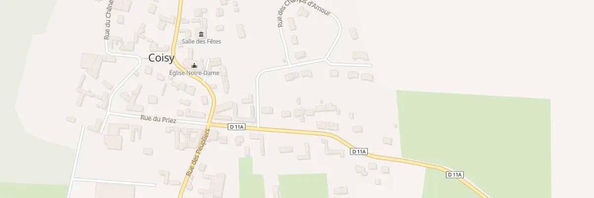 Plan du 9 Rue du Soleil Levant à Coisy