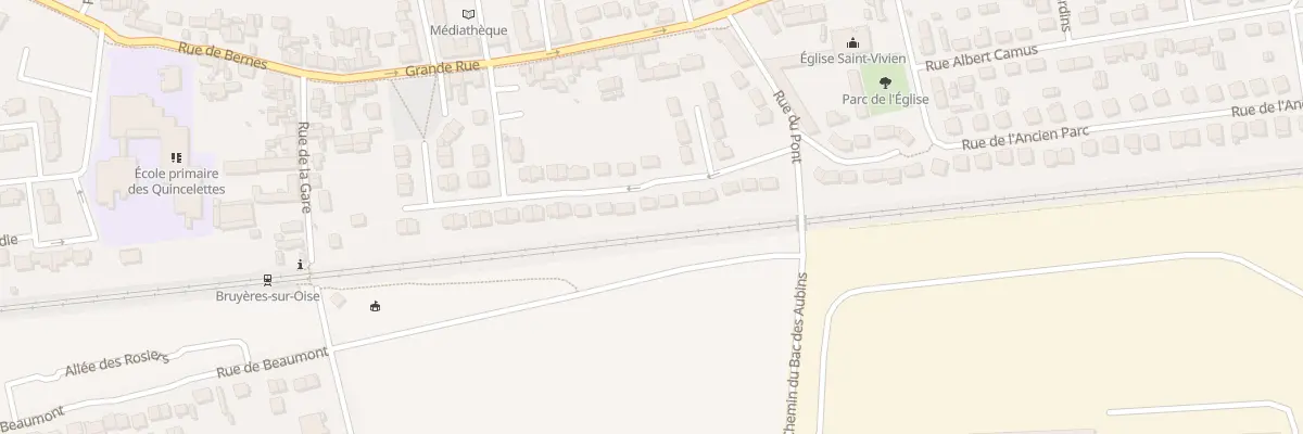 Plan du 13 Rue des Chanceliers de Maupéou à Bruyères-sur-Oise