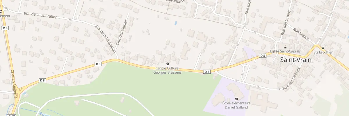 Plan du 28 Rue de la Libération à Saint-Vrain