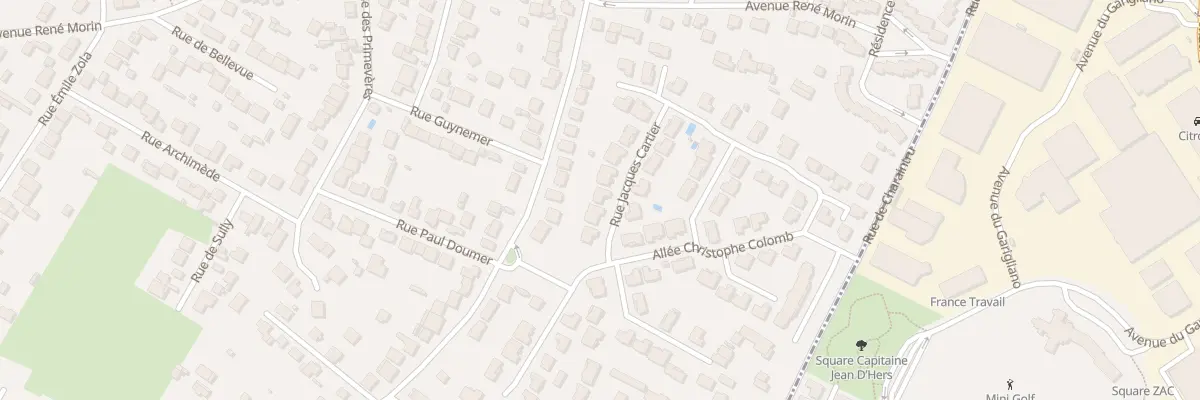 Plan du 5 Rue Jacques Cartier à Morangis