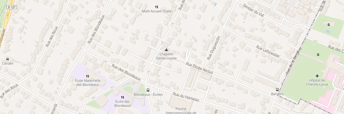 Plan du 55 Rue de Chalais à L’Haÿ-les-Roses