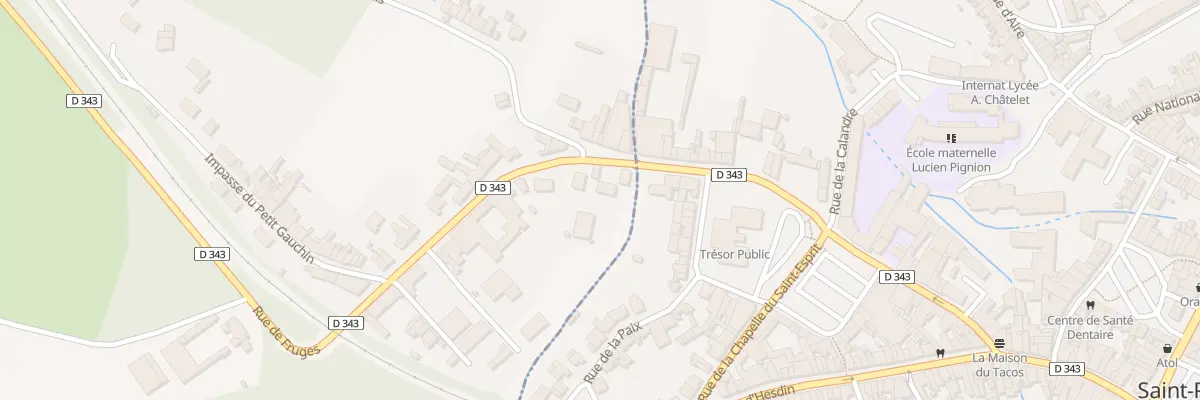 Plan du 356 Rue de Fruges à Gauchin-Verloingt