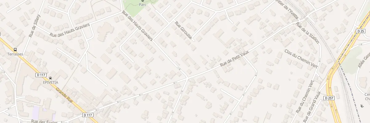 Plan du 57 Rue de Petit Vaux à Épinay-sur-Orge