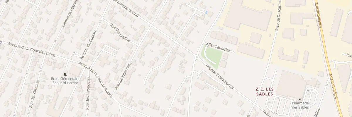 Plan du 21 Rue des Sables à Morangis
