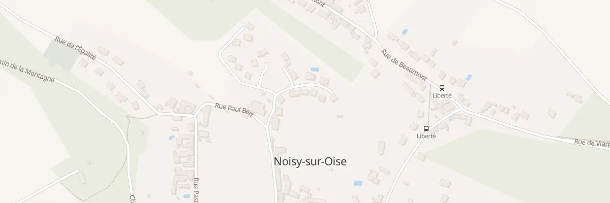 Plan du 8 Rue Leopold Poullin à Noisy-sur-Oise