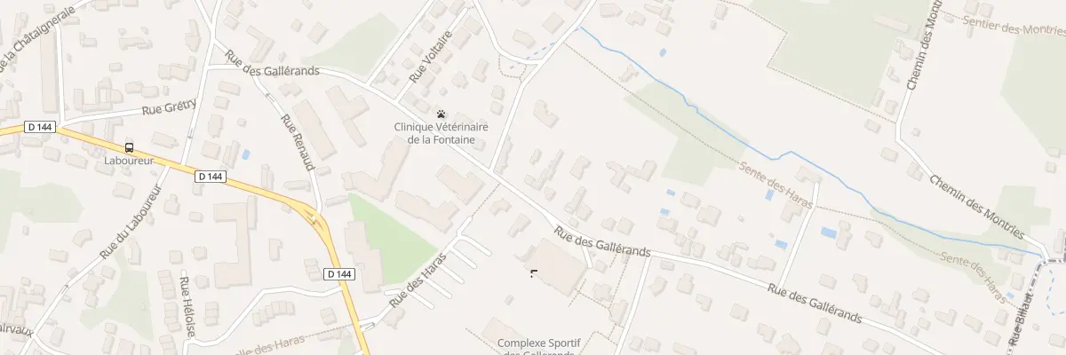 Plan du 29 Rue des Gallerands à Montmorency