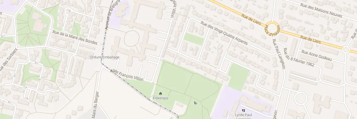 Plan du 52 Rue des 24 Arpents à Sainte-Geneviève-des-Bois