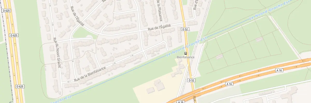 Plan du 13 Rue de la Bienfaisance à Dunkerque