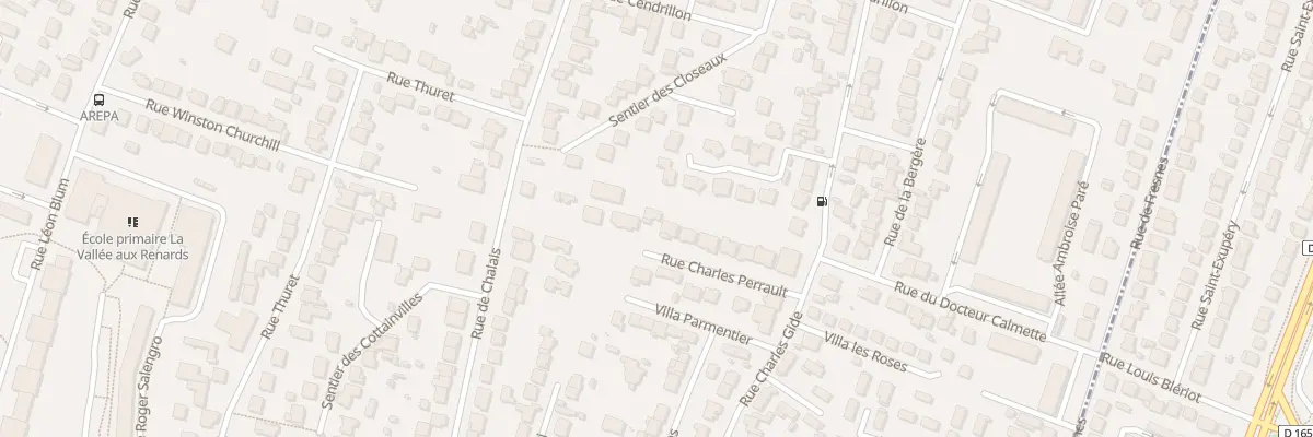 Plan du 16 Rue Charles Perrault à L’Haÿ-les-Roses