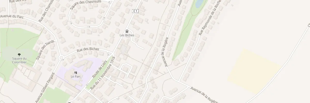 Plan du 28 Rue Adrienne Bolland au Plessis-Pâté