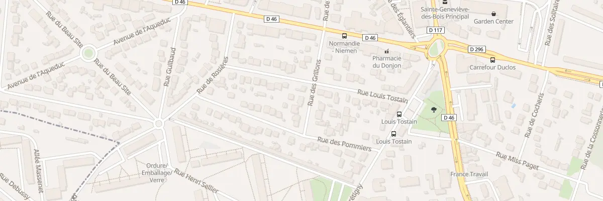 Plan du 12B Rue des Grillons à Sainte-Geneviève-des-Bois