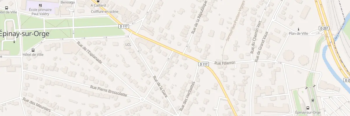 Plan du 3 Rue Leopold Pillot à Épinay-sur-Orge