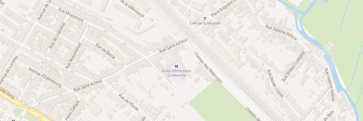Plan du 136 Rue Saint-Acheul à Amiens