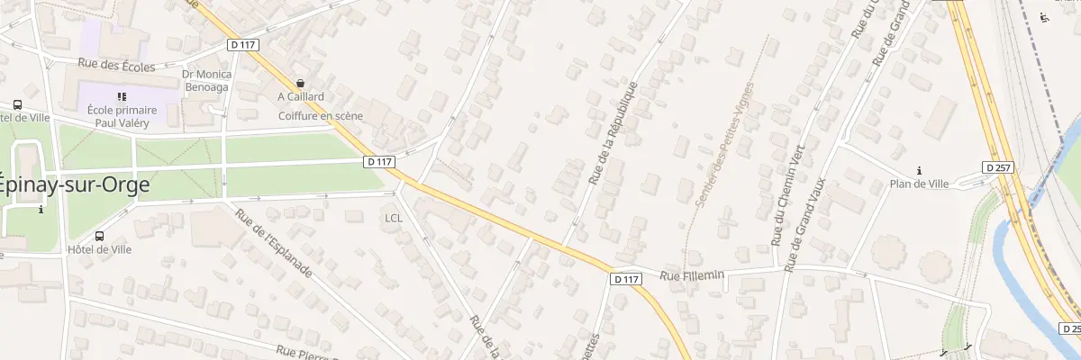 Plan du 5 Rue de la Republique à Épinay-sur-Orge