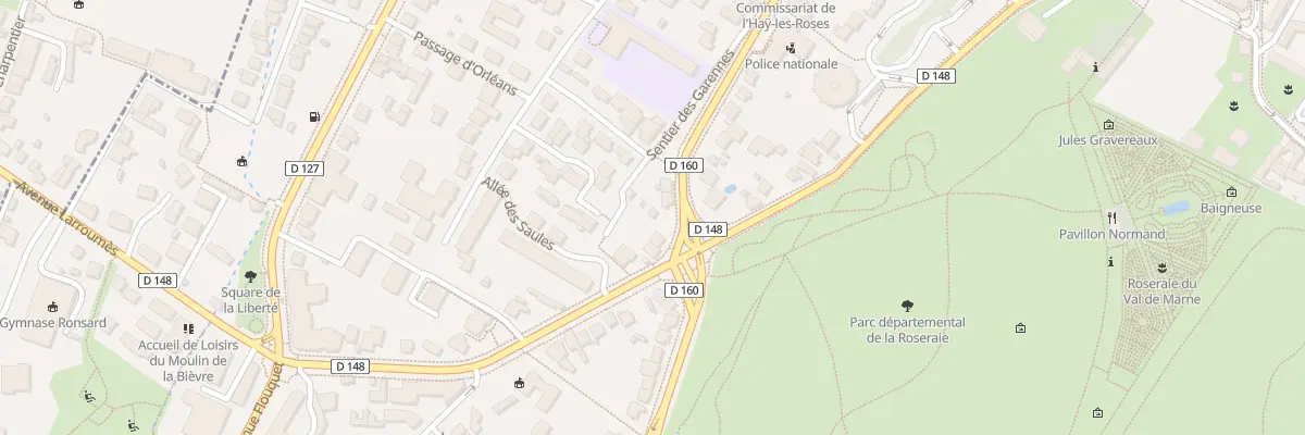 Plan du 5B Sen des Garennes à L’Haÿ-les-Roses