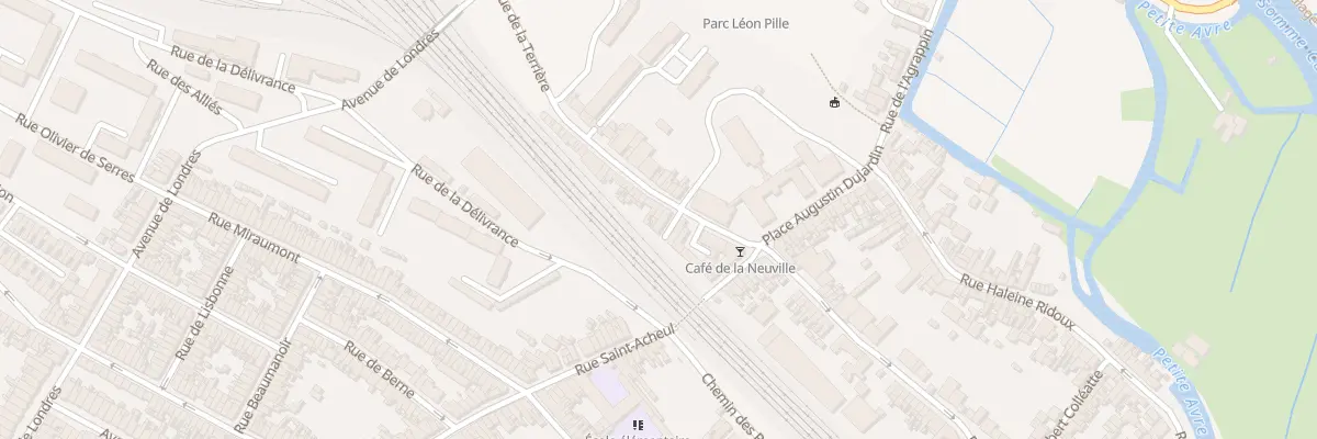 Plan du 38B Rue de la Terrière à Amiens