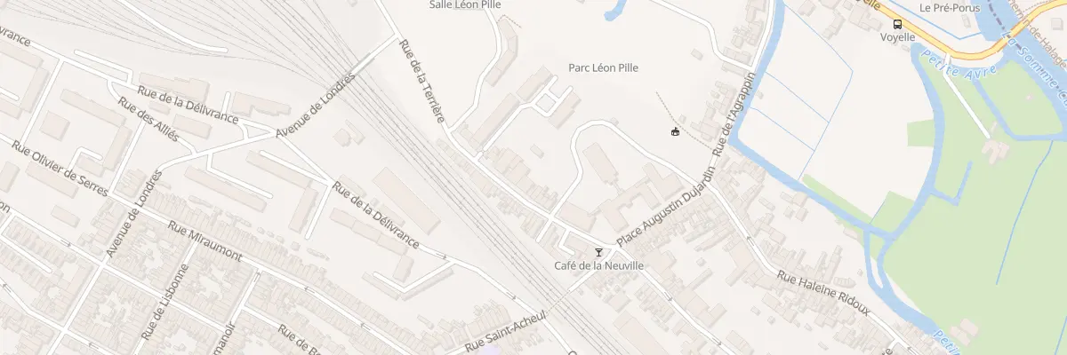 Plan du 175 Rue de la Terrière à Amiens
