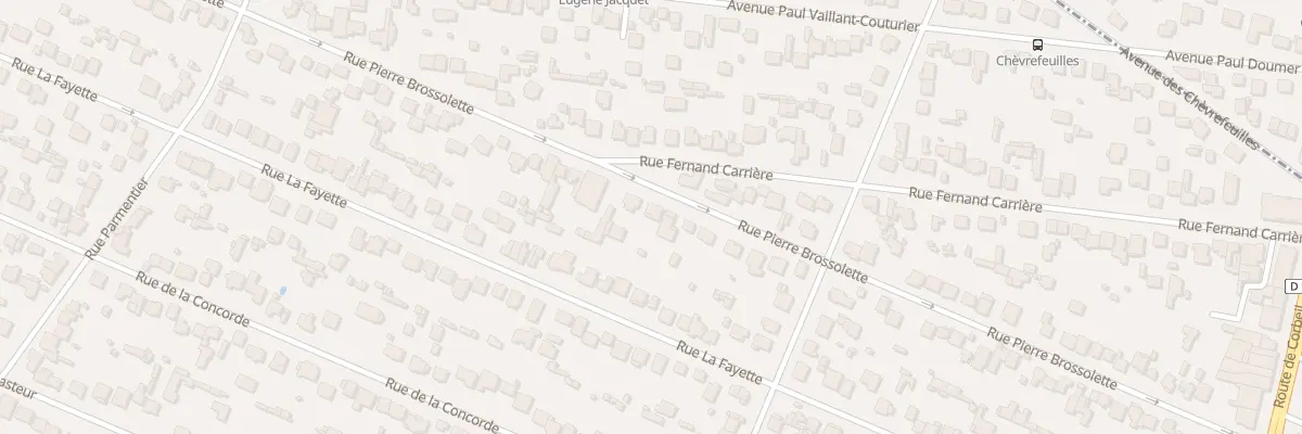 Plan du 82B Rue Pierre Brossolette à Sainte-Geneviève-des-Bois