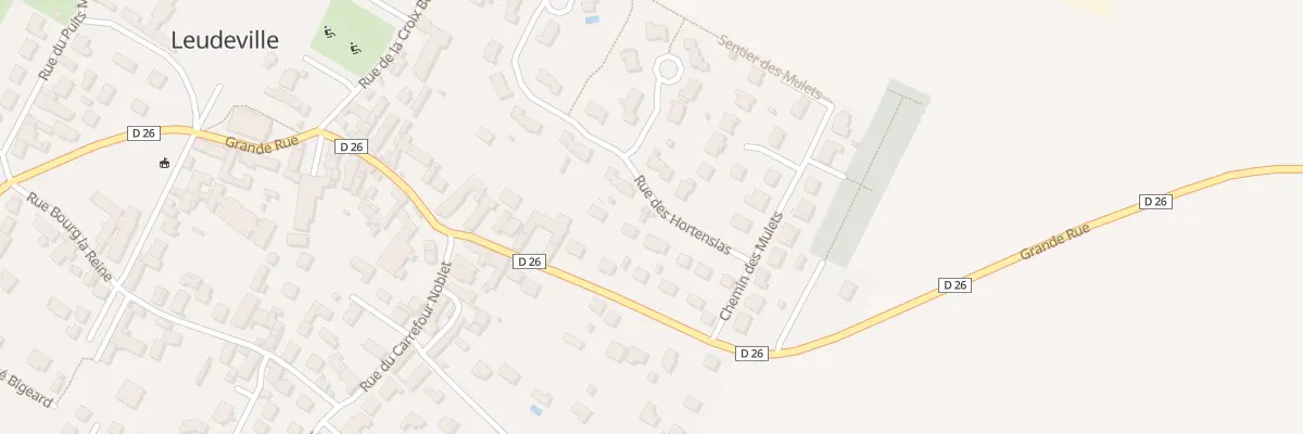 Plan du 13 Rue des Hortensias à Leudeville